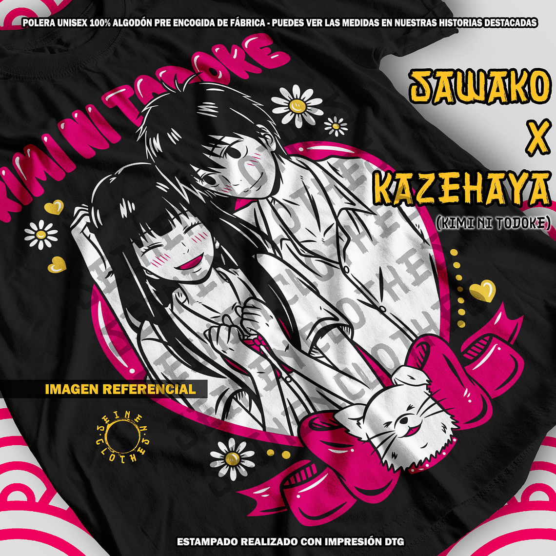 Polera Sawako x Kazehaya - Kimi Ni Todoke [N] 1