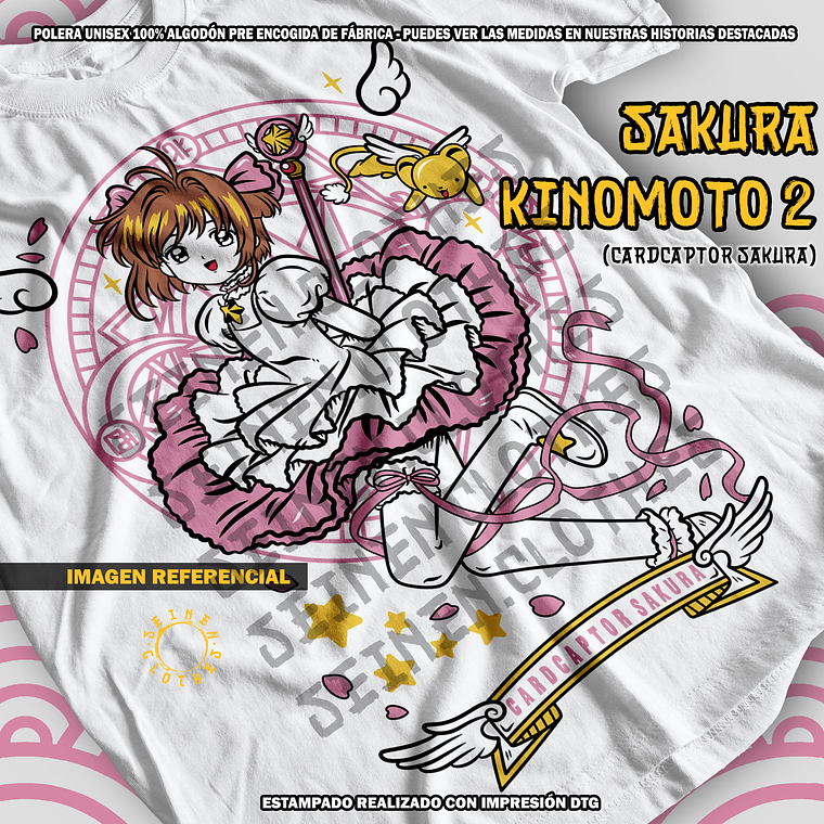 Polera Sakura Kinomoto 2 - Cardcaptor Sakura [B] 2