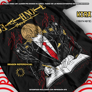 Polera Kira (Light Yagami) - Death Note [N]