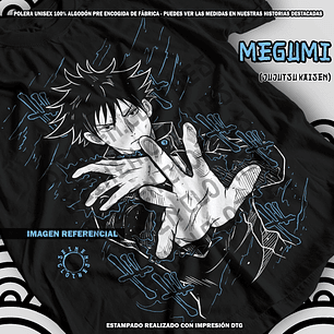 Polera Megumi Fushiguro - Jujutsu Kaisen [N]