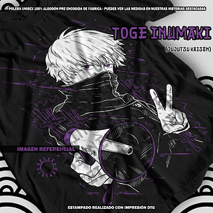 Polera Toge Inumaki - Jujutsu Kaisen [N]