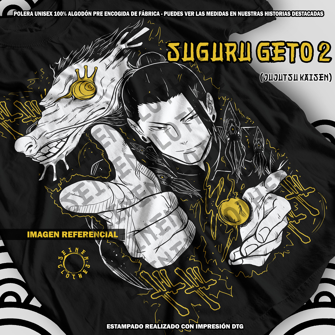Polera Suguru Geto 2 - Jujutsu Kaisen [N] 1