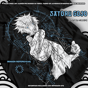 Polera Satoru Gojo - Jujutsu Kaisen [N]