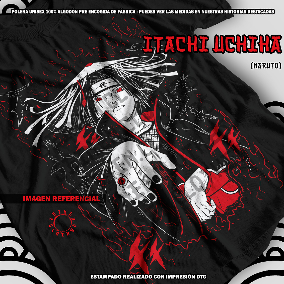 Polera Itachi Uchiha - Naruto [N] 1