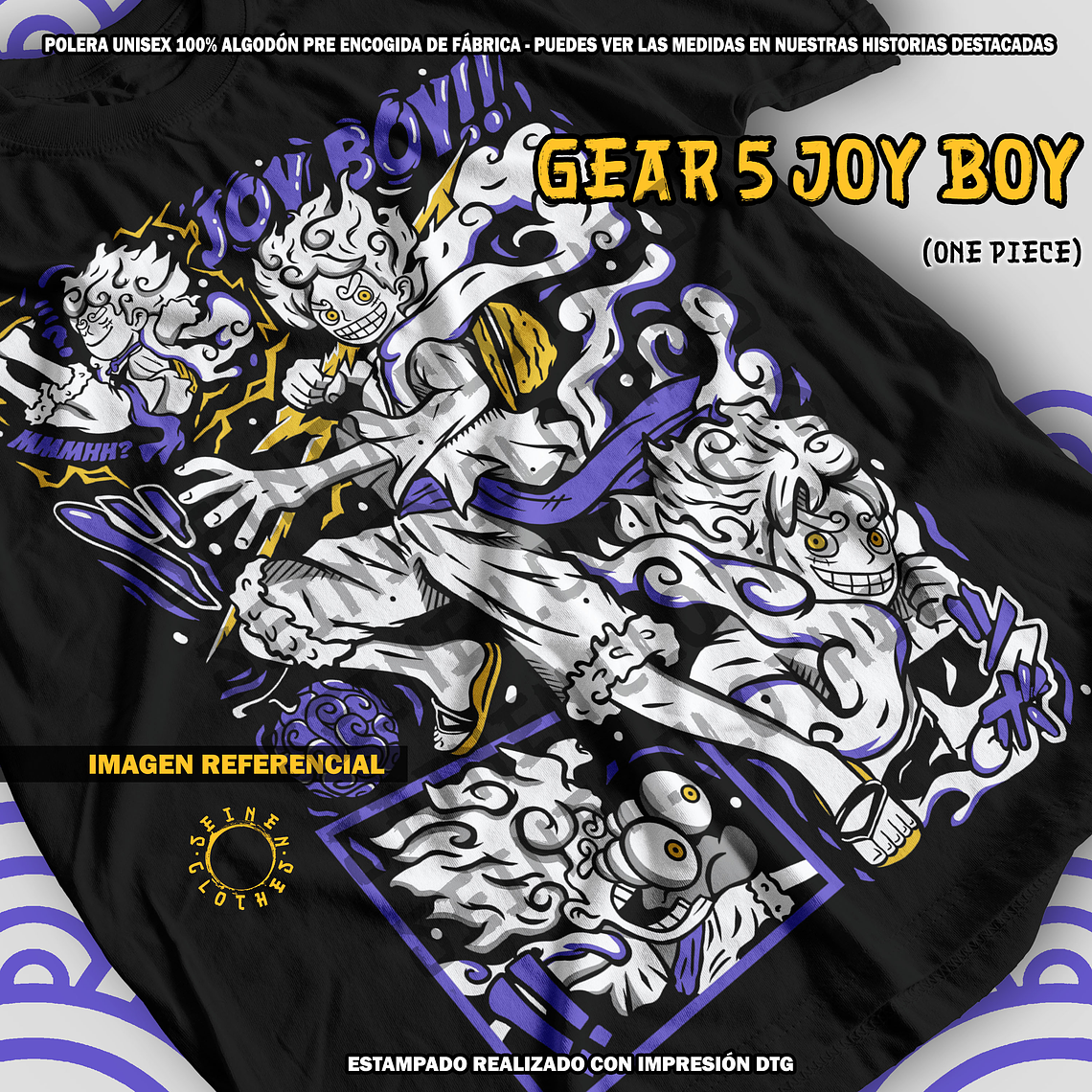 Polera Gear 5 Joy Boy - One Piece [N] 2