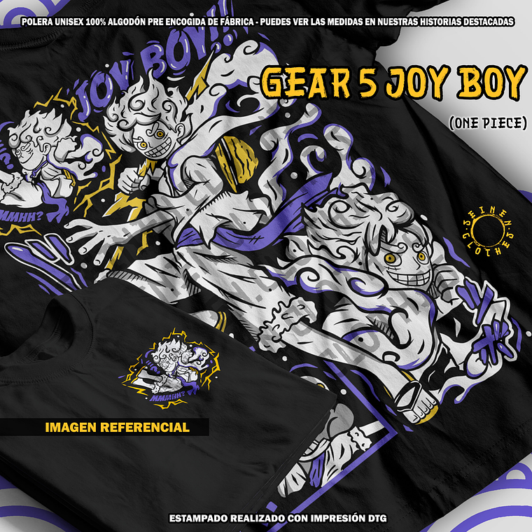 Polera Gear 5 Joy Boy - One Piece [N] 1
