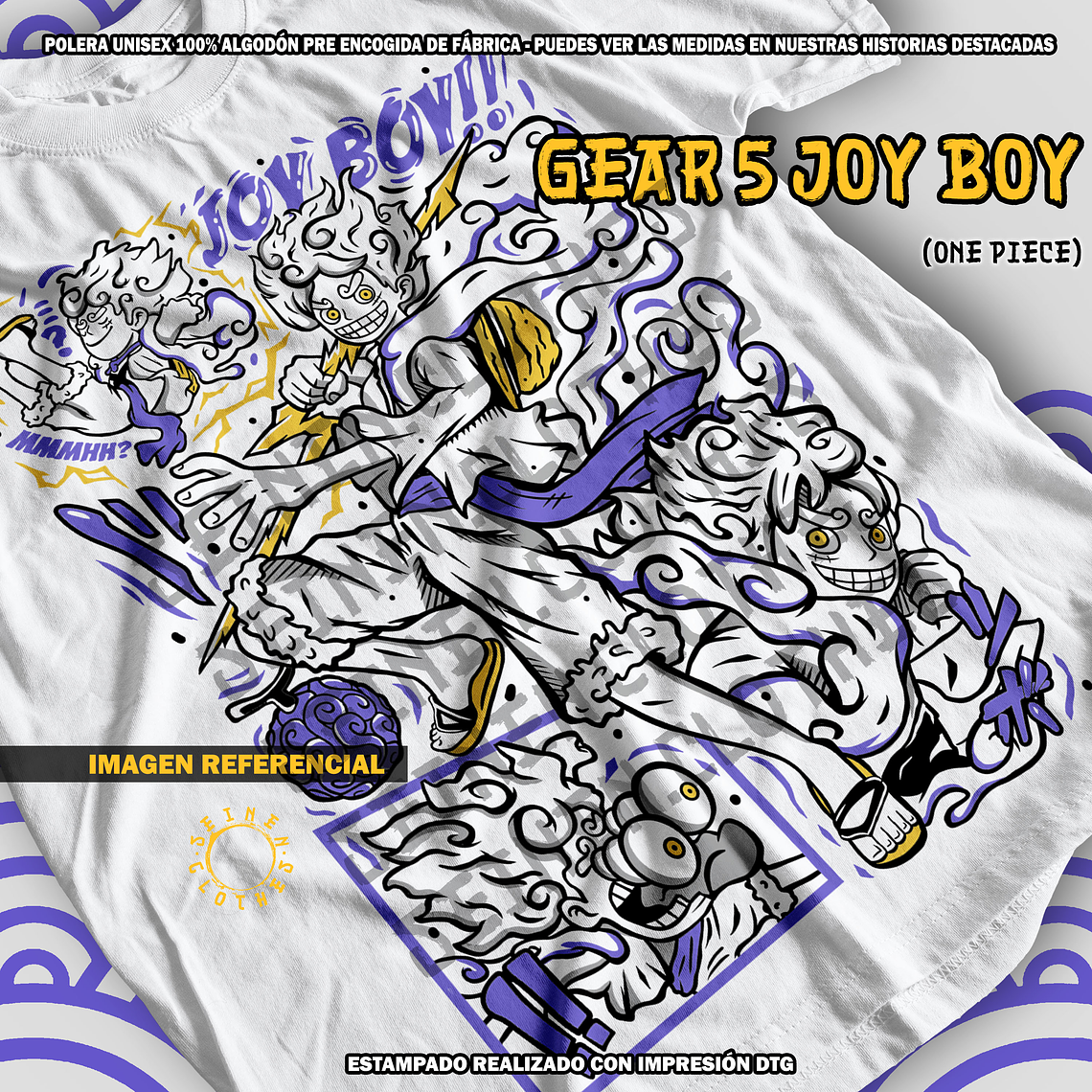 Polera Gear 5 Joy Boy - One Piece [B] 2