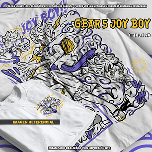 Polera Gear 5 Joy Boy - One Piece [B]
