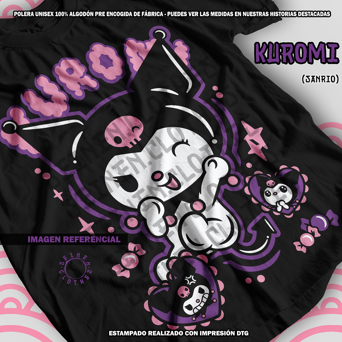 Polera Kuromi - Sanrio [N] 2