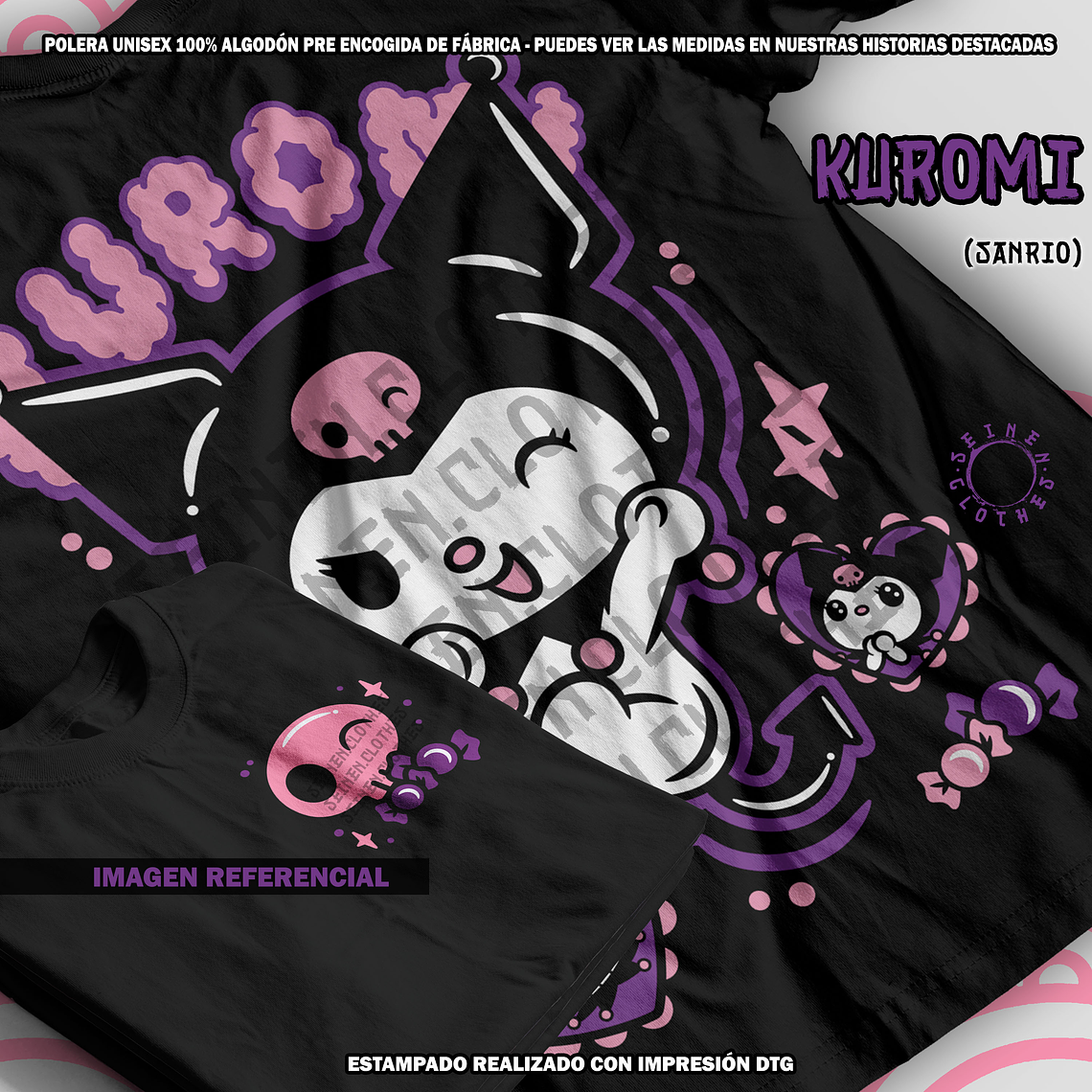 Polera Kuromi - Sanrio [N] 1