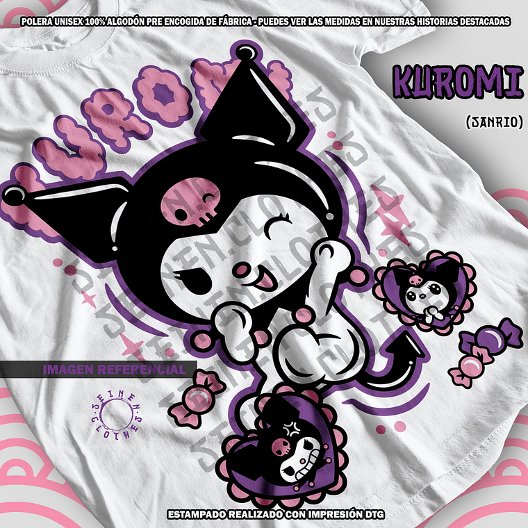 Polera Kuromi - Sanrio [B] 2