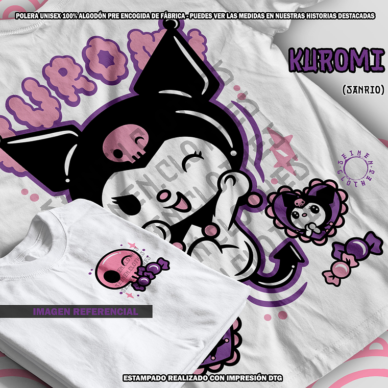 Polera Kuromi - Sanrio [B] 1