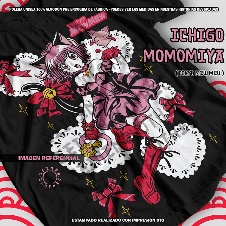 Polera Ichigo Momomiya - Tokyo Mew Mew [N] 1