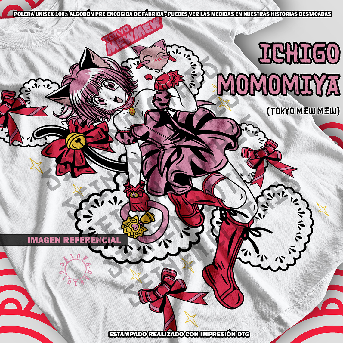 Polera Ichigo Momomiya - Tokyo Mew Mew [B] 1