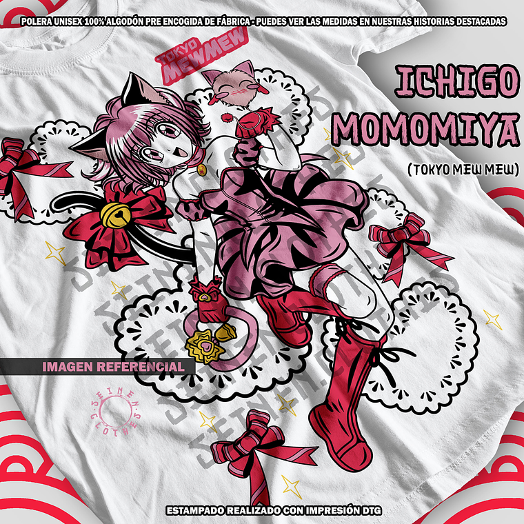 Polera Ichigo Momomiya - Tokyo Mew Mew [B] 1