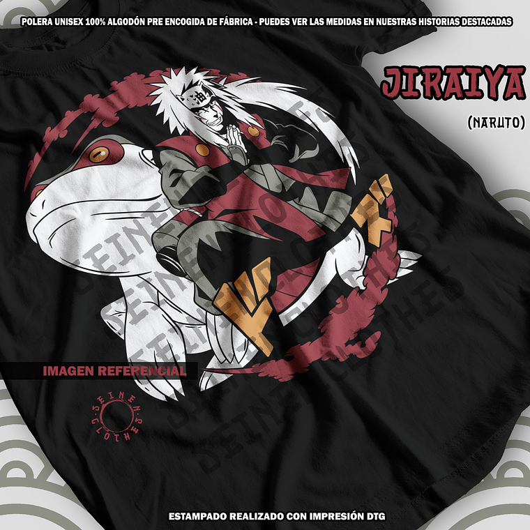 Polera Jiraiya - Naruto [N] 1