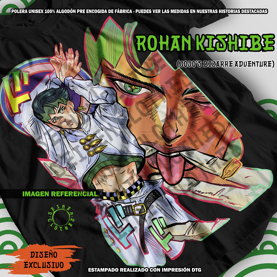 Polera Rohan Kishibe - Jojo's Bizarre Adventure [N] 1