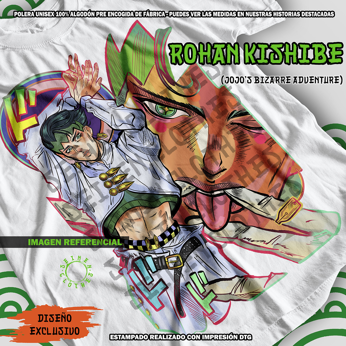 Polera Rohan Kishibe - Jojo's Bizarre Adventure [B] 1
