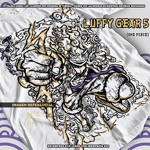 Polera Luffy Gear 5 - One Piece [B]