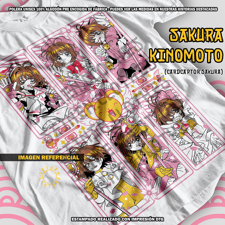 Polera Sakura Kinomoto - Cardcaptor Sakura [B] 1