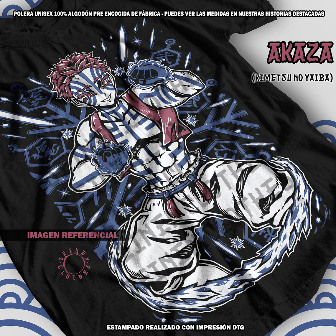 Polera Akaza - Kimetsu No Yaiba [N] 1