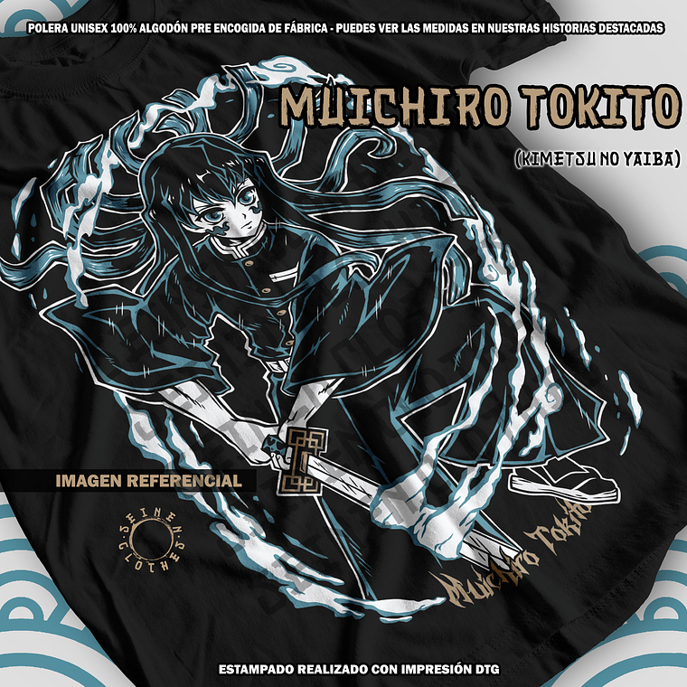 Polera Muichiro Tokito - Kimetsu No Yaiba [N] 1
