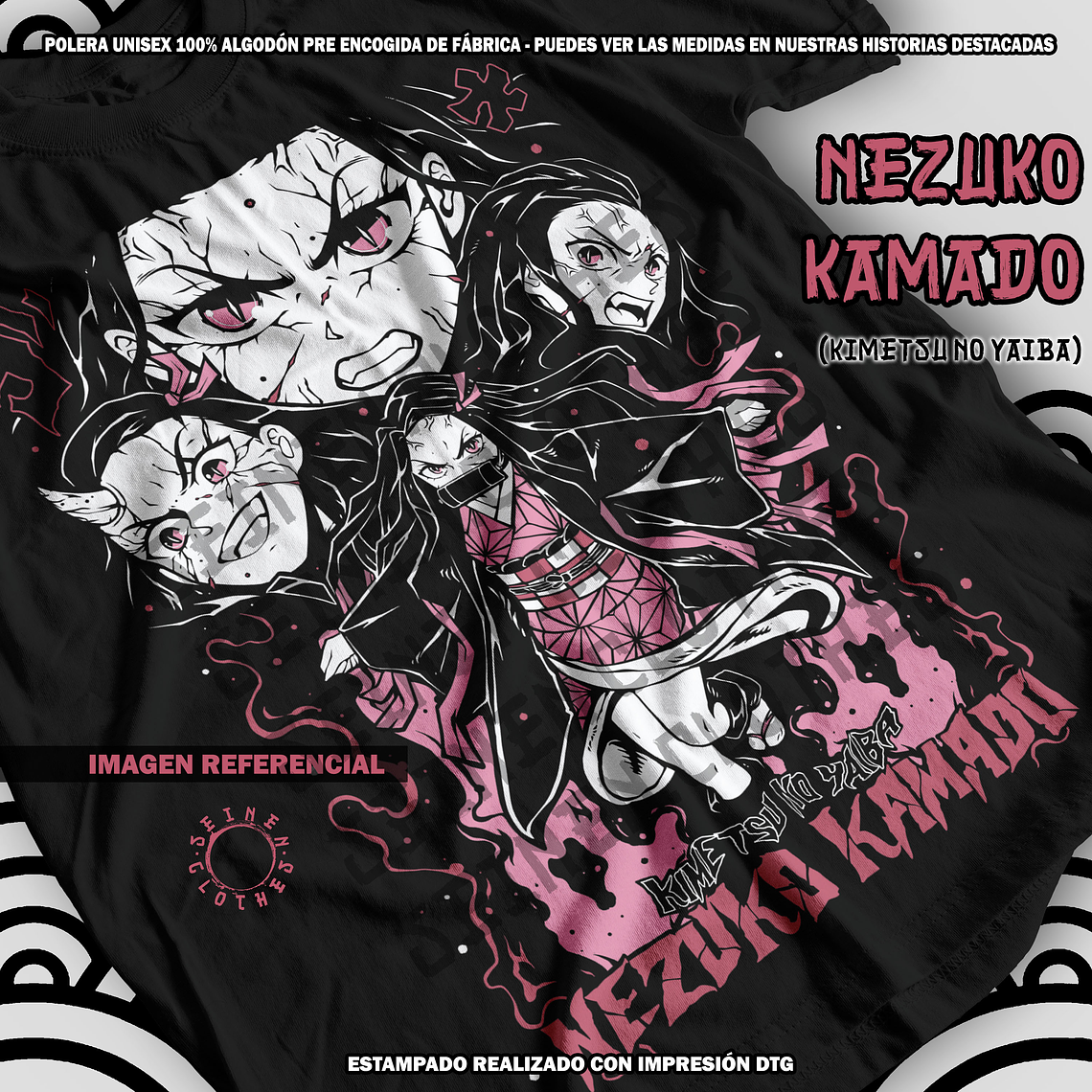 Polera Nezuko Kamado - Kimetsu No Yaiba [N] 1