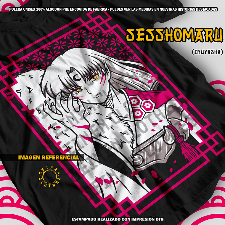 Polera Sesshomaru - Inuyasha [N] 1