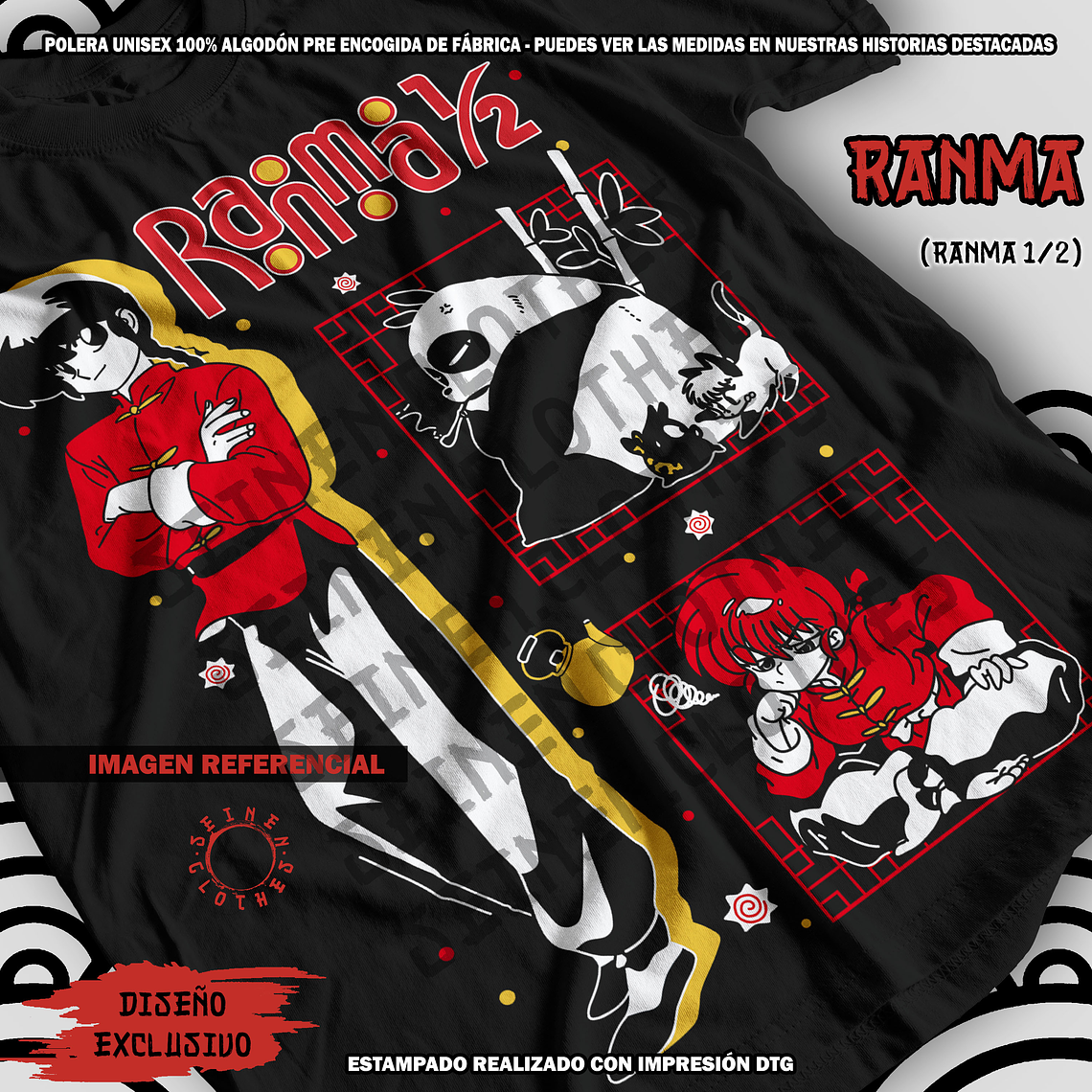 Polera Ranma - Ranma 1/2 [N] 1