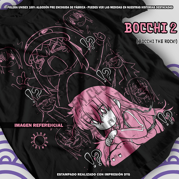 Polera Bocchi 2 - Bocchi The Rock! [N] 1