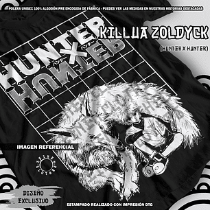 Polera Killua Zoldyck - Hunter x Hunter [N]