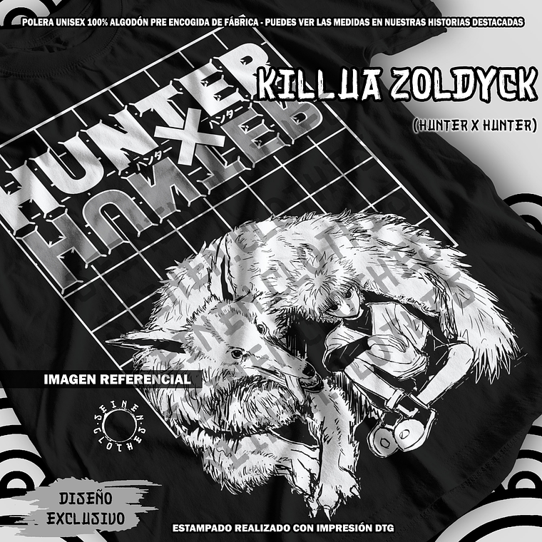 Polera Killua Zoldyck - Hunter x Hunter [N] 1