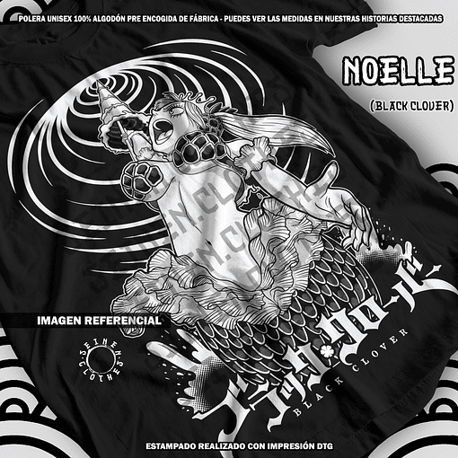 Polera Noelle - Black Clover [N]