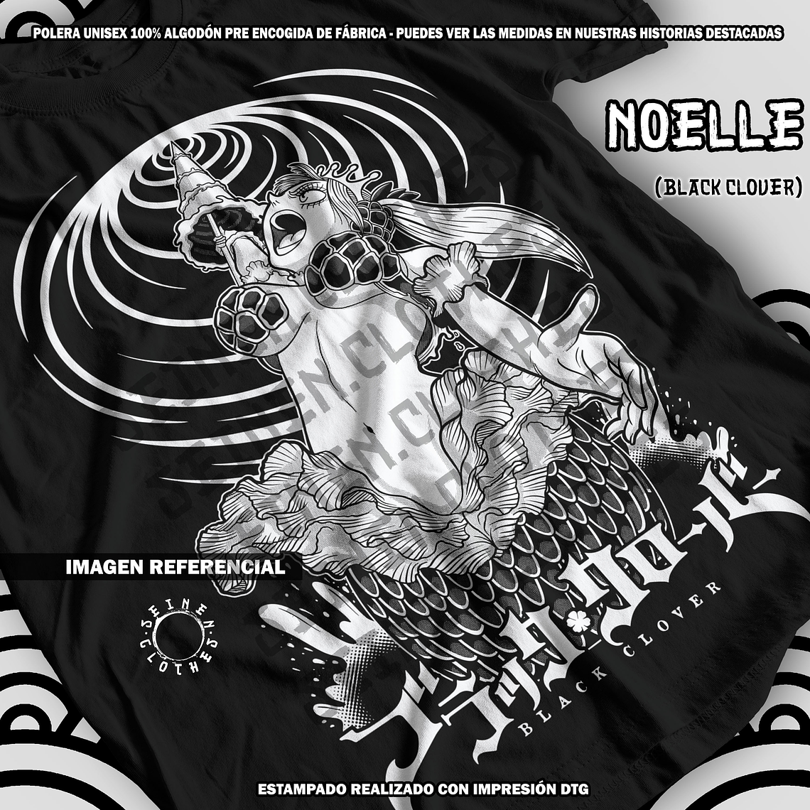 Polera Noelle - Black Clover [N] 1