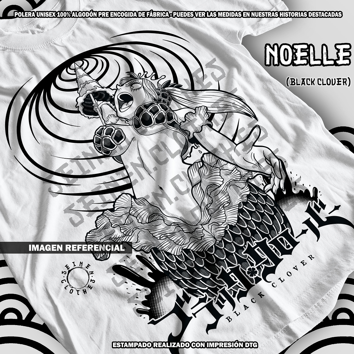 Polera Noelle - Black Clover [B] 1