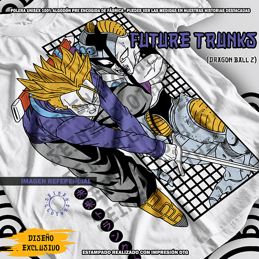 Polera Future Trunks - Dragon Ball Z [B]