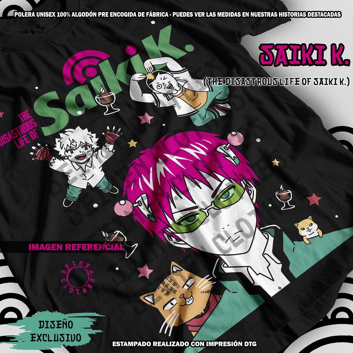 Polera Saiki K. - The Disastrous Life Of Saiki K. [N] 1