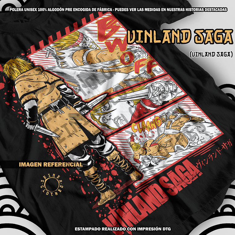 Polera Vinland Saga [N] 1