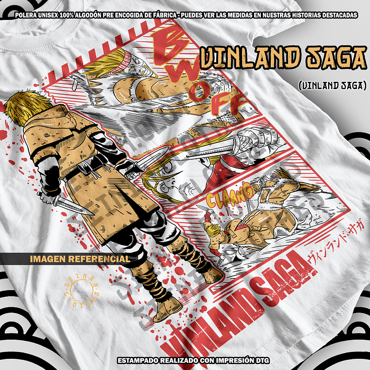 Polera Vinland Saga [B] 1