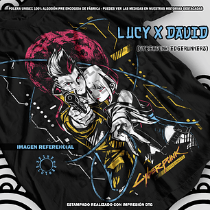 Polera Lucy x David - Cyberpunk: Edgerunners [N]