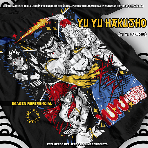 Polera Yu Yu Hakusho [N]