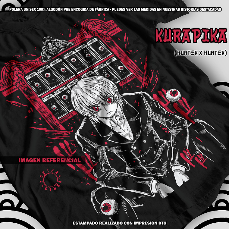Polera Kurapika - Hunter x Hunter [N] 1