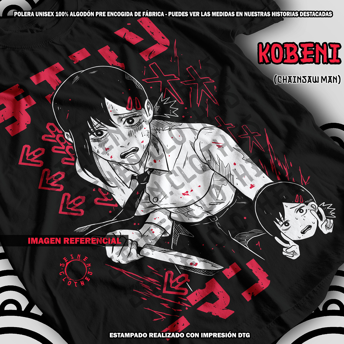 Polera Kobeni - Chainsaw Man [N] 1