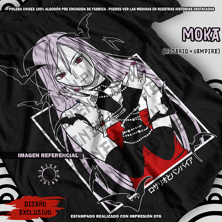 Polera Moka - Rosario + Vampire [N] 1