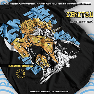 Polera Zenitsu - Kimetsu No Yaiba [N]