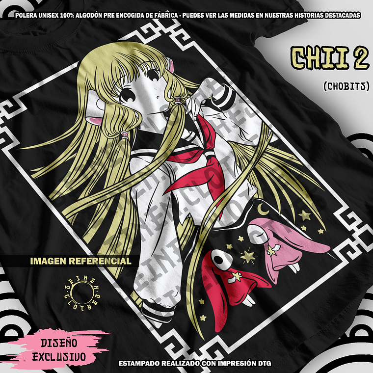 Polera Chii 2 - Chobits [N] 1