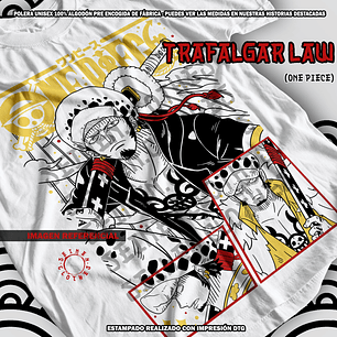 Polera Trafalgar Law - One Piece [B]