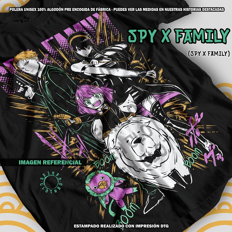 Polera Spy x Family [N] 1