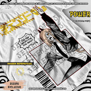Polera Power - Chainsaw Man [B]
