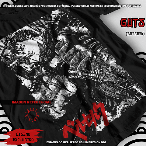 Polera Guts - Berserk [N]